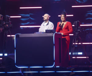 Dekolt do pępka i czerwień, która powaliła wszystkich! Patricia Kazadi królowała na ściance