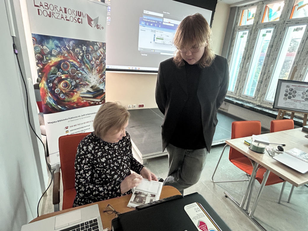 warsztaty w Miejskiej Bibliotece Publicznej w Koninie