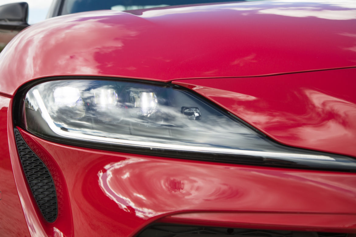 Toyota GR Supra w kolorze Renaissance Red