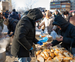 Kijów po rosyjskim ostrzale 3.02.2026