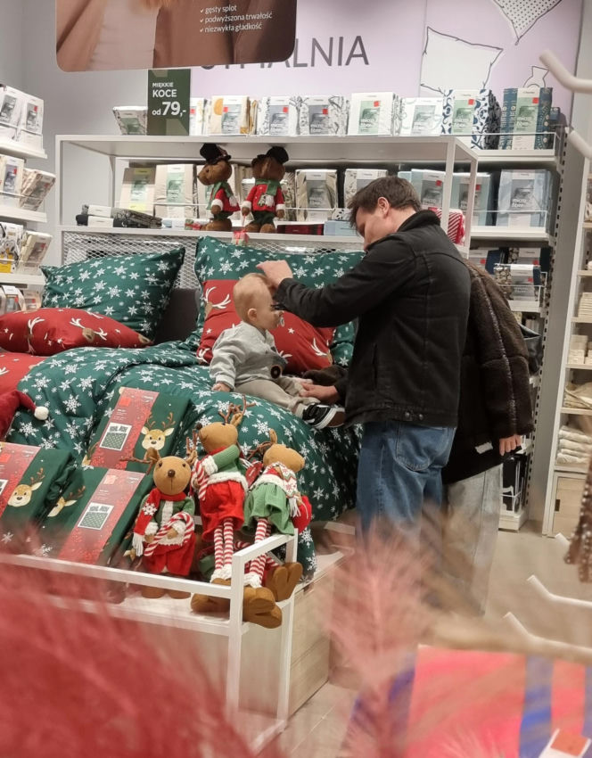 Marcin Hakiel i Dominika  Serocka na zakupach świątecznych