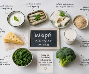 Myślisz, że najwięcej wapnia ma mleko? Sardynki, tofu i sezam mogą mocno zaskoczyć
