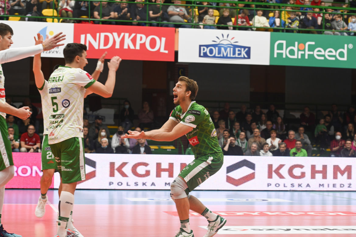 Siatkarze Indykpolu wygrywają z Cuprum Lubin
