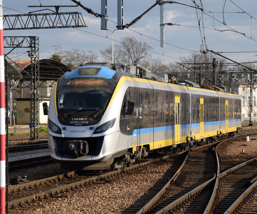 Pociąg szynobus Opole