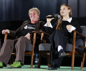 Iga Lis na pokazie filmu Bałtyk