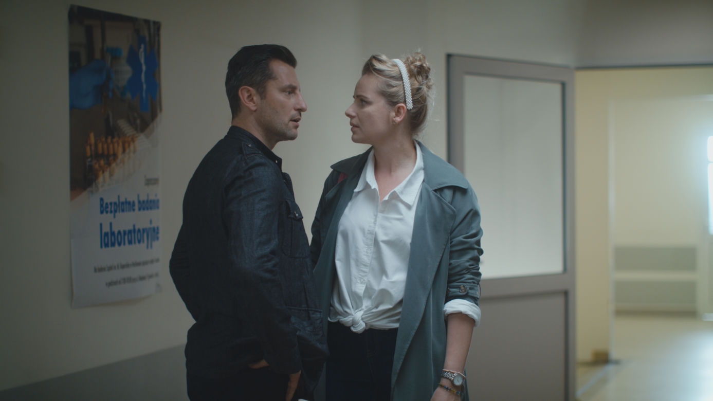 Komisarz Mama, odcinek 3, Maria (Paulina Chruściel), Piotr (Wojciech Zieliński)