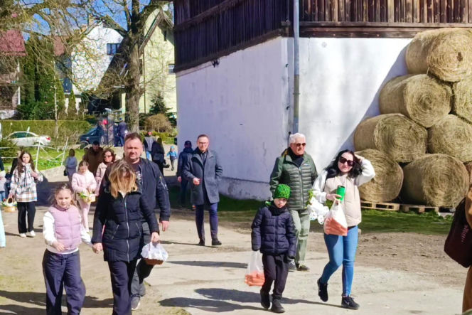 Konna święconka w Szczecinie