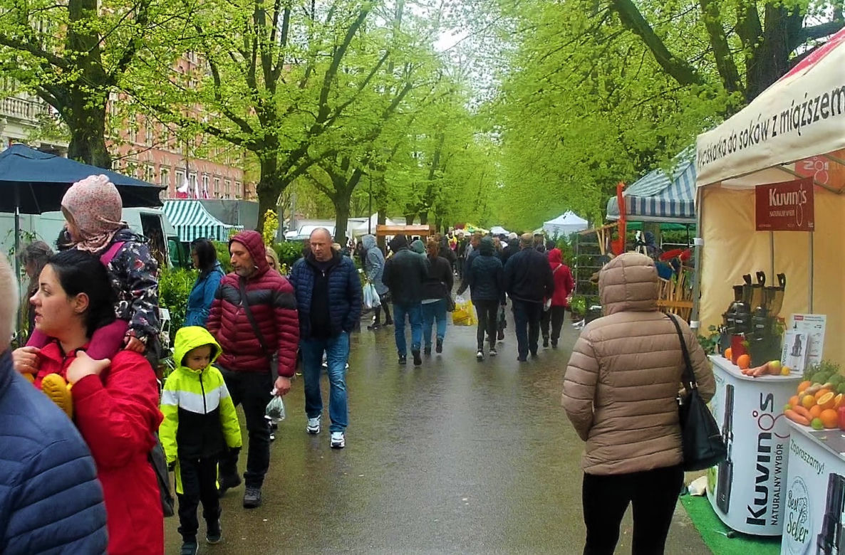 Kiermasz ogrodniczy na Wałach Chrobrego