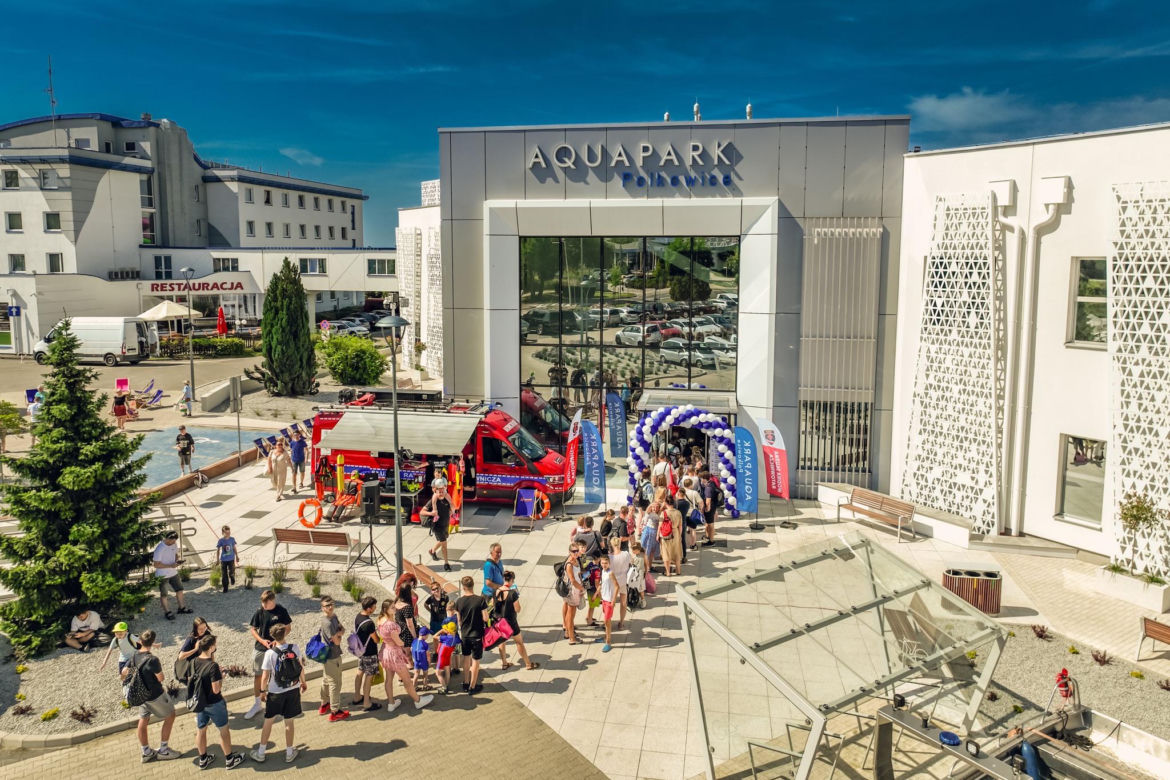 W Polkowicach otwarto wyremontowany aquapark 