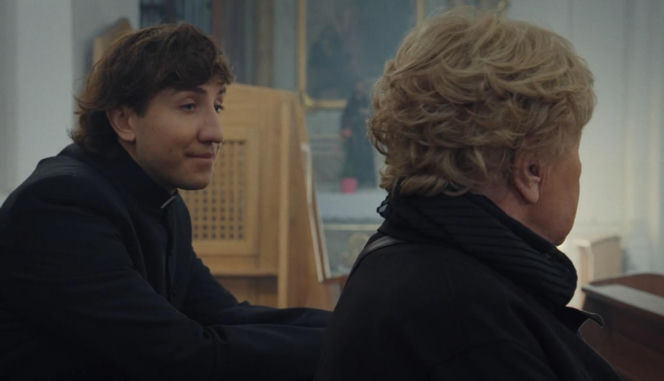 M jak miłość odc. 1910. Ksiądz Grzegorz (Paweł Janyst), Barbara (Teresa Lipowska)