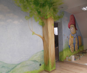 Artystyczne malowanie ścian, freski, murale, iluzj