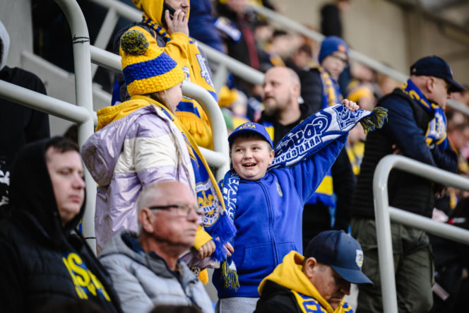 Arka Gdynia - Jagiellonia Białystok: Zdjęcia kibiców i zawodników z meczu 29. kolejki PKO BP Ekstraklasy