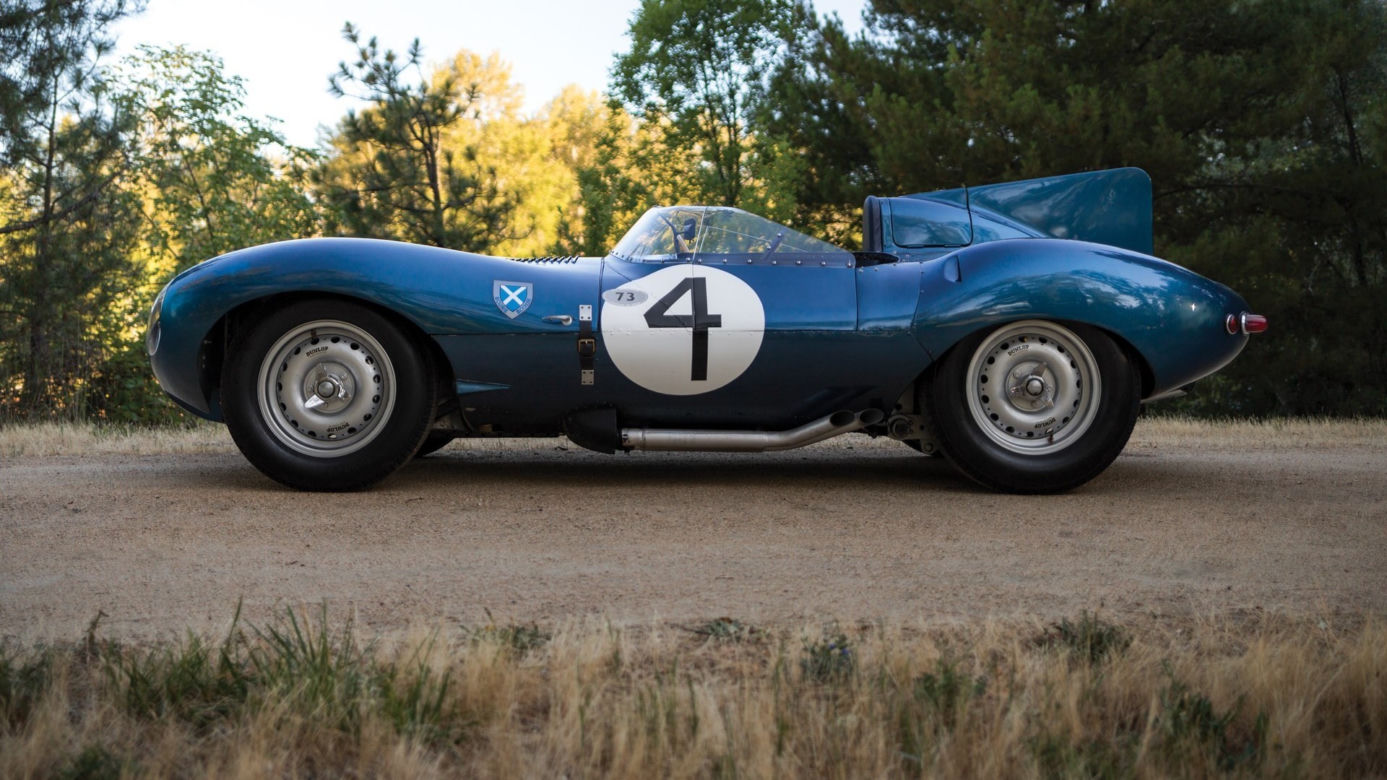 Jaguar D-Type, zwycięzca wyścigu 24h Le Mans z 1956 roku