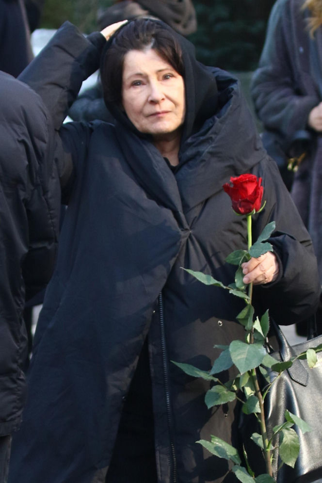 Pogrzeb Mirosława Krawczyka w Gdańsku: Aneta Zając i Mikołaj Krawczyk