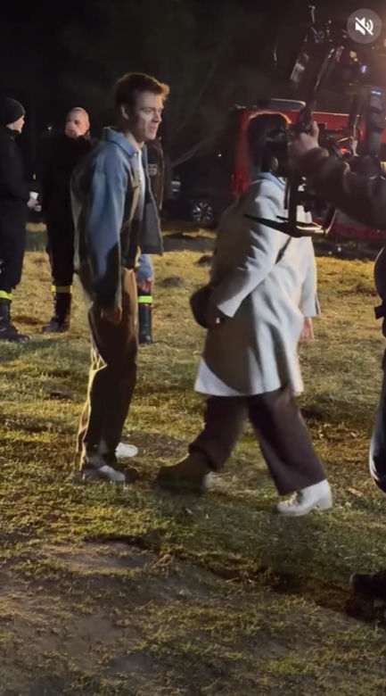 Na dobre i na złe nowy sezon na planie. Mario (Marcin Korcz), Blanka (Pola Gonciarz)