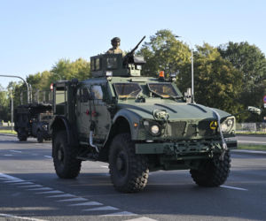 Próba generalna defilady wojskowej w Warszawie