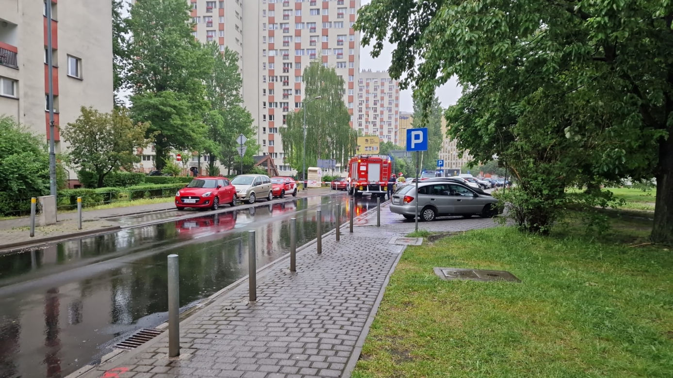 Wybuch gazu w centrum Katowic. Ulica Uniwersytecka jest zamknięta