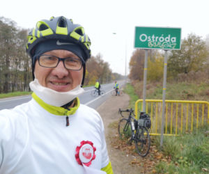 Iławscy rowerzyści uczcili 11 listopada