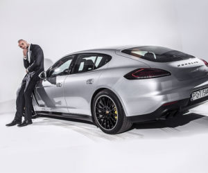 Marcin Gortat w Porsche Panamera GTS
