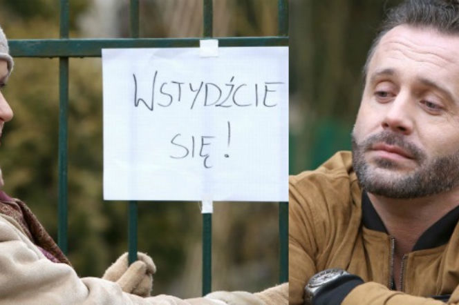 Barwy szczęścia. Jacek Madejski (Przemysław Cypryański), Basia (Sławomira Łozińska)