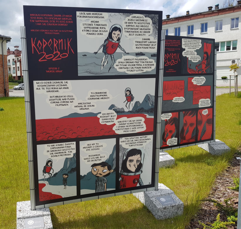 Nietypowy komiks o Mikołaju Koperniku 