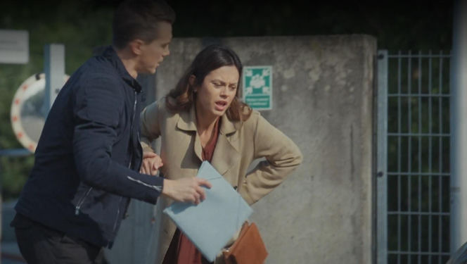 M jak miłość odc. 1891. Kasia (Paulina Lasota), Jakub (Krzysztof Kwiatkowski)