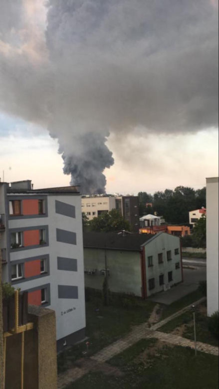 POTĘŻNY POŻAR NA ŚLĄSKU [ZOBACZ ZDJĘCIA]