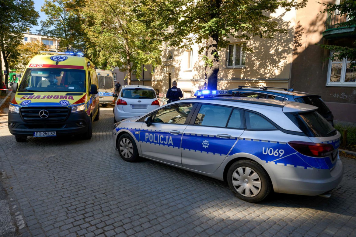 Atak nożownika na przedszkolaki w Poznaniu. 5-latek nie żyje