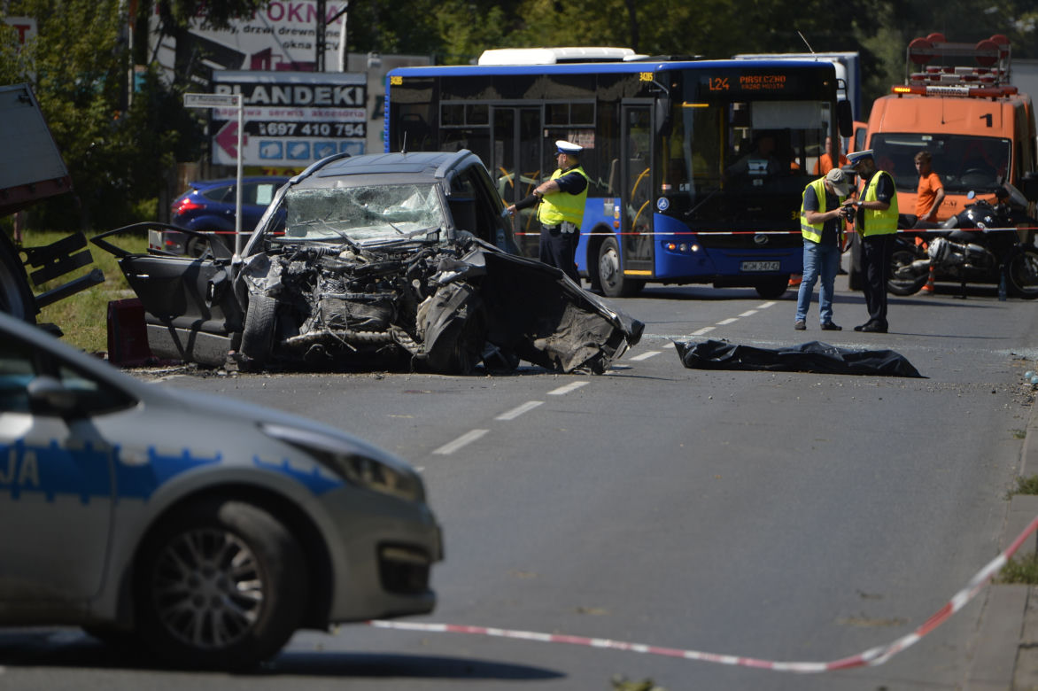 Wypadek pod Piasecznem