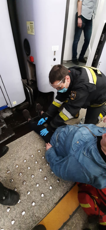 Groźny wypadek na Dworcu Centralnym w Warszawie