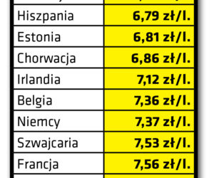 Ile benzyny możemy kupić za polską pensję?