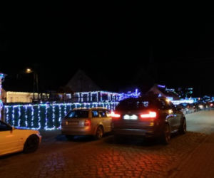 Popowo - zobaczcie jak wygląda najlepiej rozświetlona wieś w Polsce. 
