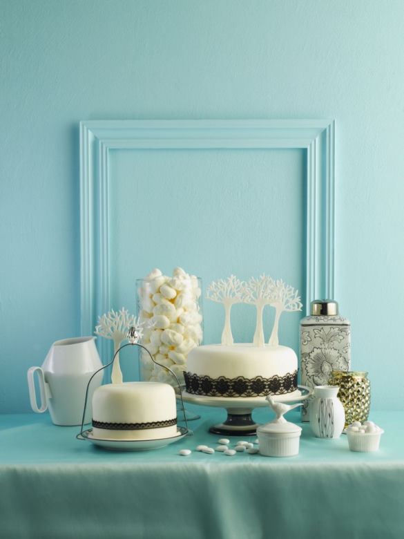 dekoracje ślubne - Tiffany Blue