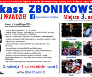 PiS wyrzucił zbonikowskiego z list