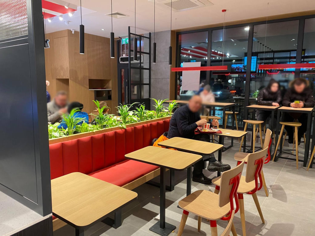 KFC przy ul. Sulechowskiej w Zielonej Górze