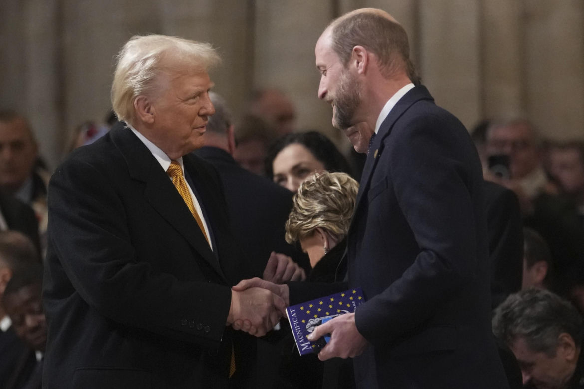 Trump, książę William, Zełenski razem! Zobacz zdjęcia z uroczystego otwarcia Nore Dame