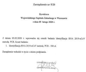 Koronawirus coraz bliżej Polski