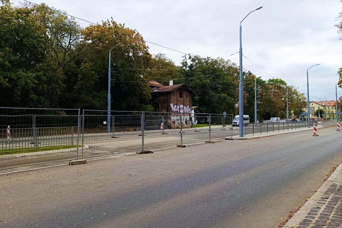 Spalony "domek grabarza" na Pomorzanach