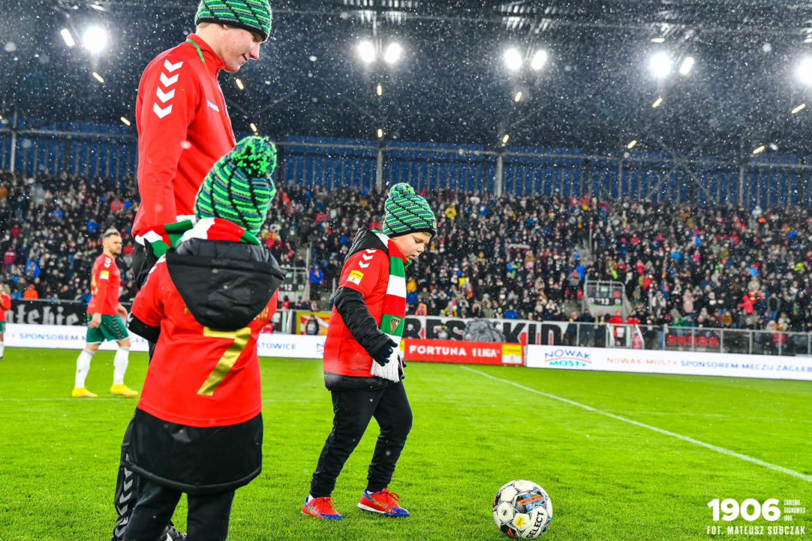 Kibice na meczu Zagłębie Sosnowiec - GKS Katowice