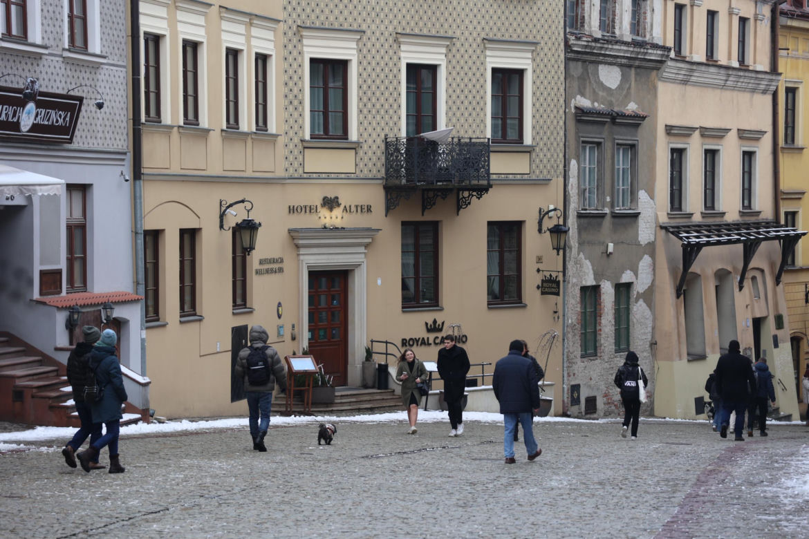 Walentynkowy śnieżny Lublin