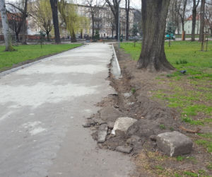 Zmiany w Parku Kościuszki w Lesznie
