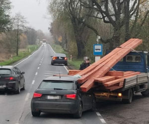 Ogromne bale przebiły AUDI