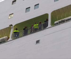 Chrzest promu Jantar Unity