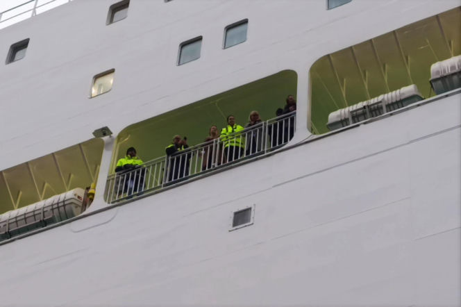 Chrzest promu Jantar Unity