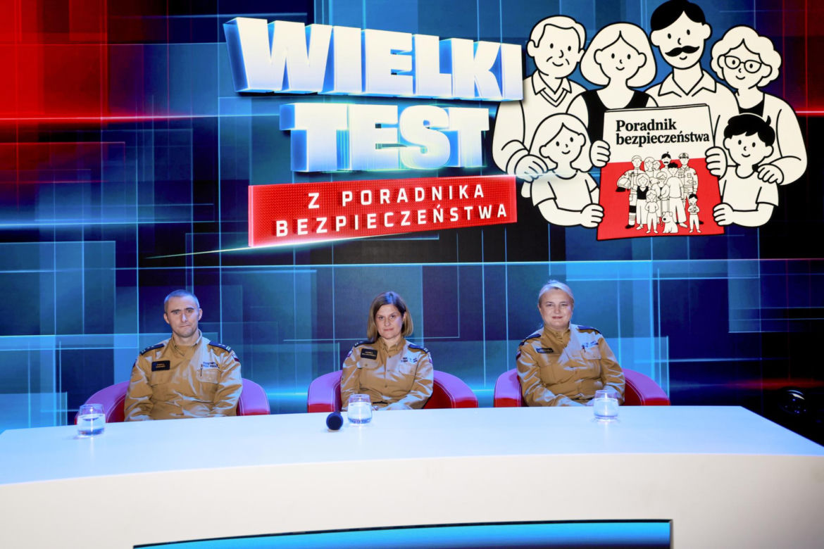 "Wielki Test" TVP - "Poradnik bezpieczeństwa"