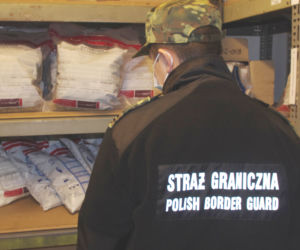 Strażnicy graniczni przejęli narkotyki warte miliony złotych