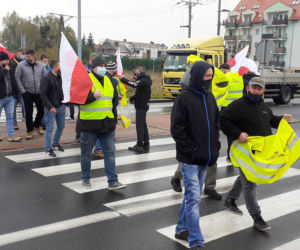 Protest rolników w Iławie 21.10.2020