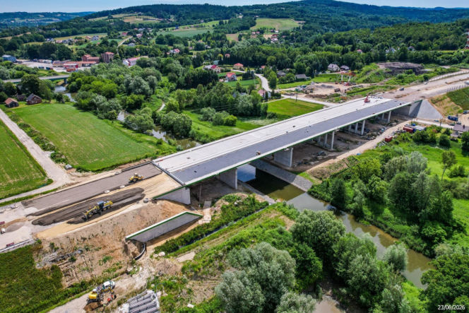 Budowa S19 - Babica Jawornik z najwyższą estakadą w Polsce