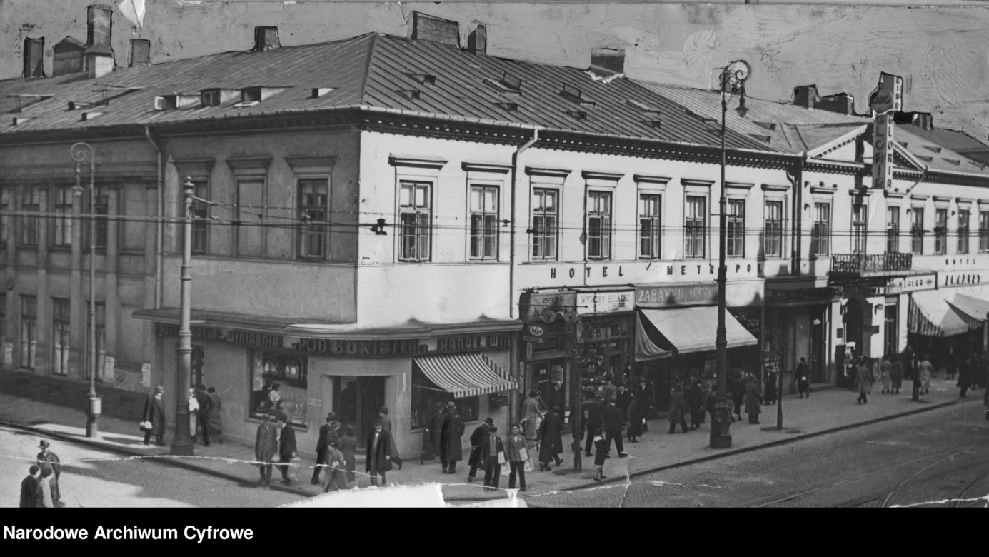 Warszawa. Ulica Marszałkowska