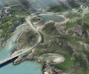 Tunel Ragfast w Norwegii - wizualizacje